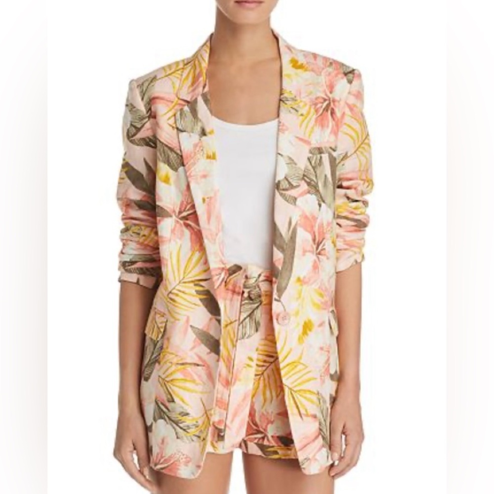 Joie Kishina B Floral Print Blazer